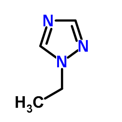 1-乙基-1,2,4-三唑结构式