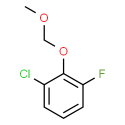 1-Chloro-3-fluoro-2-(methoxymethoxy)benzene结构式