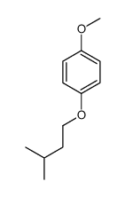 1-methoxy-4-(3-methylbutoxy)benzene Structure