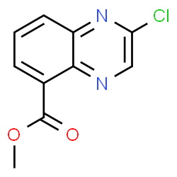 Methyl 2-chloroquinoxaline-5-carboxylate Structure