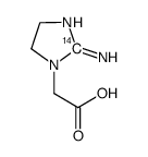 Cyclocreatine-2-14C app. 52 mCi/mmol Structure