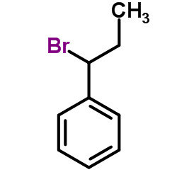 (1-Bromopropyl)benzene Structure