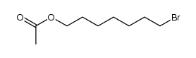 7-溴-1-庚醇乙酸酯结构式