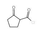 Cyclopentanecarbonyl chloride, 2-oxo- (8CI) structure