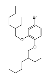 4-bromo-1,2-bis(2-ethylhexoxy)benzene结构式
