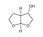 (3S,3aS,6aR)-Hexahydrofuro[2,3-b]furan-3-ol Structure