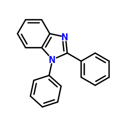 1,2-二苯基-1H-苯并咪唑结构式