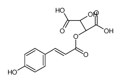 (2R,3R)-2-hydroxy-3-[(E)-3-(4-hydroxyphenyl)prop-2-enoyl]oxybutanedioic acid结构式