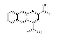 benzo[g]quinoline-2,4-dicarboxylic acid Structure