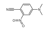 4-dimethylamino-2-nitrobenzonitrile结构式