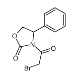 3-(2-bromoacetyl)-4-phenyl-1,3-oxazolidin-2-one结构式