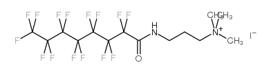 全氟辛酰胺丙基三甲基铵碘化物结构式