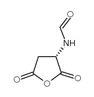 (S)-(-)-2-甲酰胺琥珀酸酐结构式