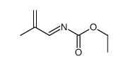 ethyl N-(2-methylprop-2-enylidene)carbamate结构式