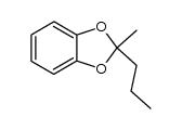 2-methyl-2-(n-propyl)-1,3-benzodioxole Structure