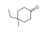 4-ethyl-4-Methylcyclohexanone Structure