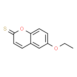 2H-1-Benzopyran-2-thione,6-ethoxy-(9CI)结构式