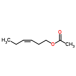 (3Z)-3-Hexen-1-yl acetate structure
