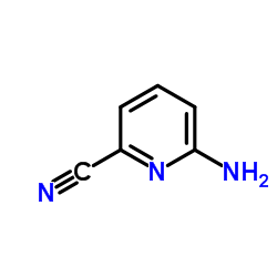 2-氨基-6-氰基吡啶结构式