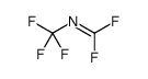 1,1-difluoro-N-(trifluoromethyl)methanimine结构式