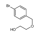 2-[(4-bromophenyl)methoxy]ethanol Structure