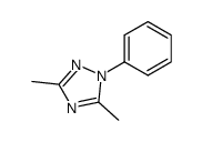 3,5-dimethyl-1-phenyl-1H-1,2,4-triazole Structure