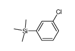 1-(Trimethylsilyl)-3-chlorobenzene结构式