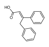 3,4-diphenyl-crotonic acid Structure
