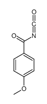 4-methoxybenzoyl isocyanate结构式