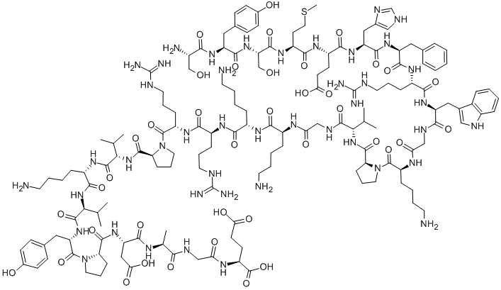托沙克肽结构式