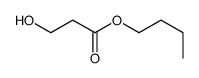 butyl 3-hydroxypropanoate Structure