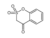 2,2-dioxo-1,2λ6-benzoxathiin-4-one结构式