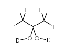 O,O'-dideuterio-1,1,1,3,3,3-hexafluoro-propane-2,2-diol Structure
