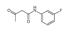 N-(3-FLUORO-PHENYL)-3-OXO-BUTYRAMIDE结构式