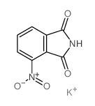 1H-Isoindole-1,3(2H)-dione,4-nitro-, potassium salt (1:1) Structure
