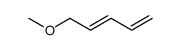 5-methoxy-1,3-pentadiene结构式