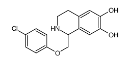 氯苯维林结构式