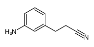 3-(3-aminophenyl)propanenitrile Structure