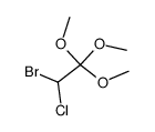2-Bromo-2-chloro-1,1,1-trimethoxyethane Structure