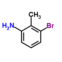 2-甲基-3-溴苯胺结构式