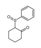 α-(phenylsulfinyl)cyclohexanone结构式