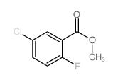 5-氯-2-氟苯甲酸甲酯结构式