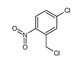 4-Chloro-2-(chloromethyl)-1-nitrobenzene Structure