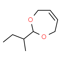 2-sec-Butyl-4,7-dihydro-1,3-dioxepine Structure