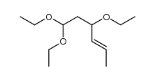 4,6,6-triethoxy-hex-2-ene结构式
