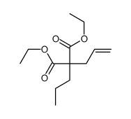 2-Propenylpropylpropanedioic Acid Diethyl Ester Structure