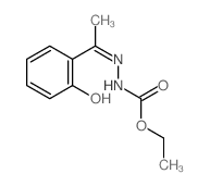 ethyl N-[[(1Z)-1-(6-oxo-1-cyclohexa-2,4-dienylidene)ethyl]amino]carbamate结构式