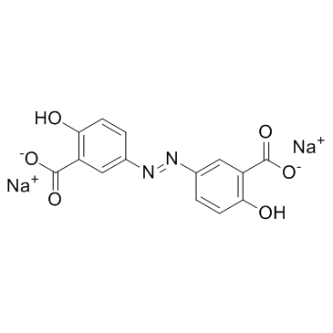 奥沙拉嗪钠结构式