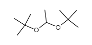 acetaldehyde di-t-butyl acetal Structure