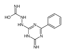 [(4-amino-6-phenyl-1,3,5-triazin-2-yl)amino]urea Structure